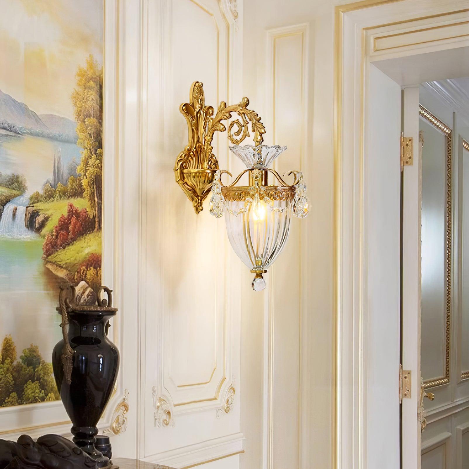 Elosia Gold Double Wall Lamp - Letslighting