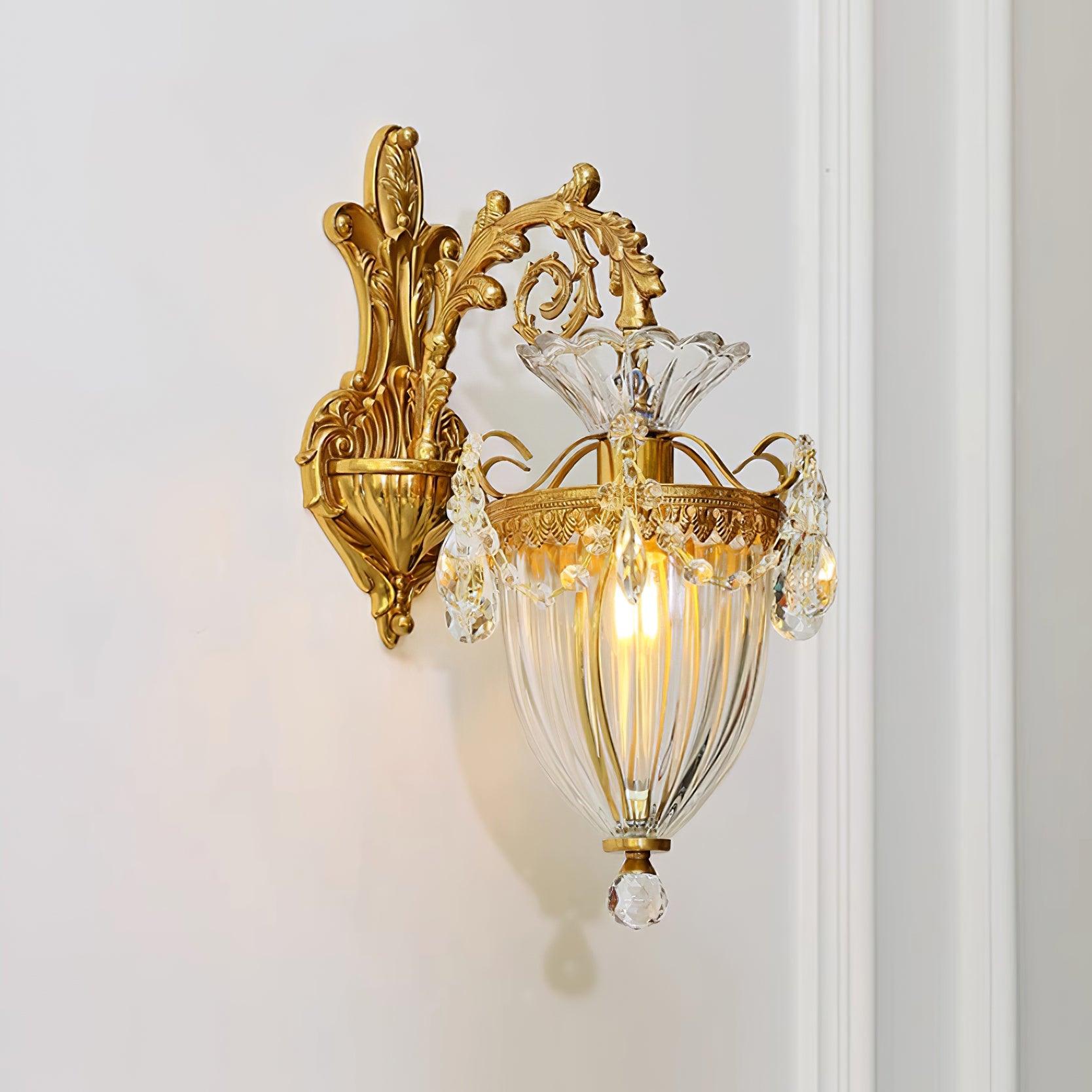 Elosia Gold Double Wall Lamp - Letslighting