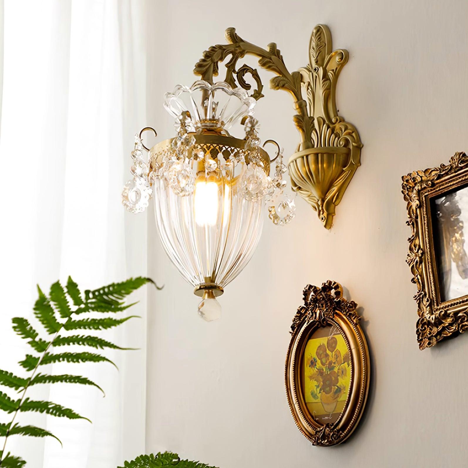 Elosia Gold Double Wall Lamp - Letslighting