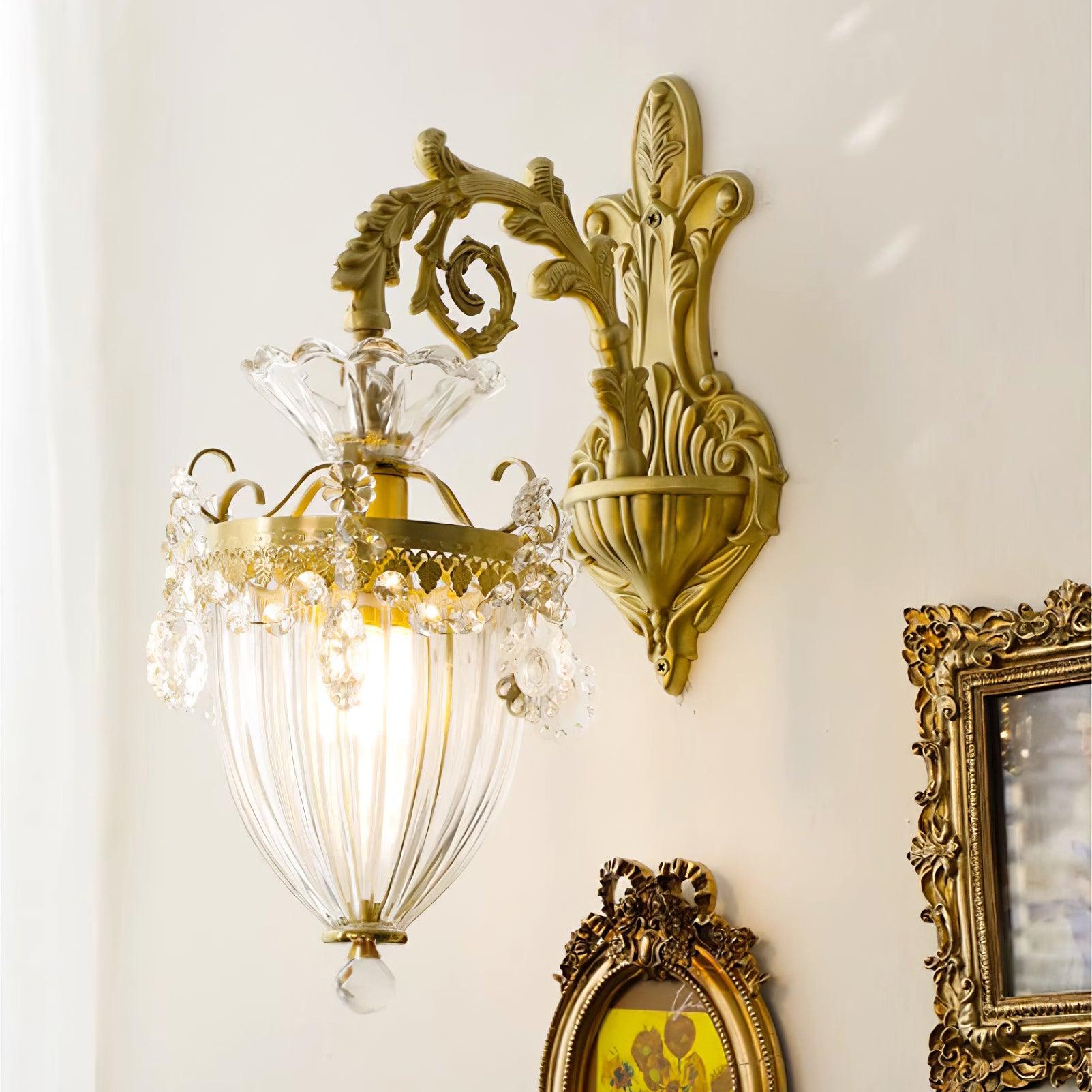 Elosia Gold Double Wall Lamp - Letslighting
