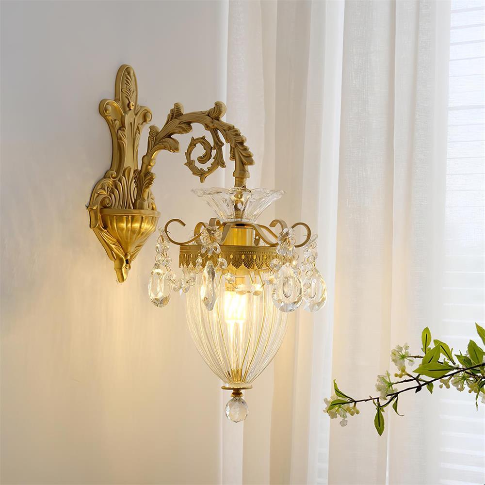 Elosia Gold Double Wall Lamp - Letslighting