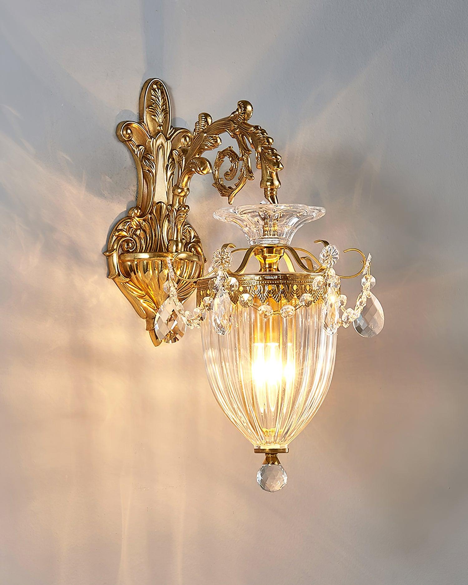 Elosia Gold Double Wall Lamp - Letslighting
