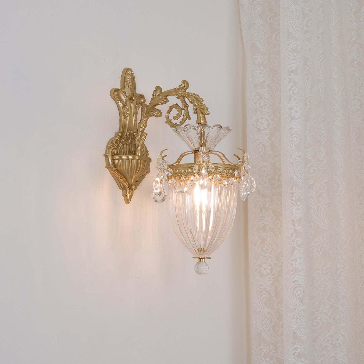 Elosia Gold Double Wall Lamp - Letslighting