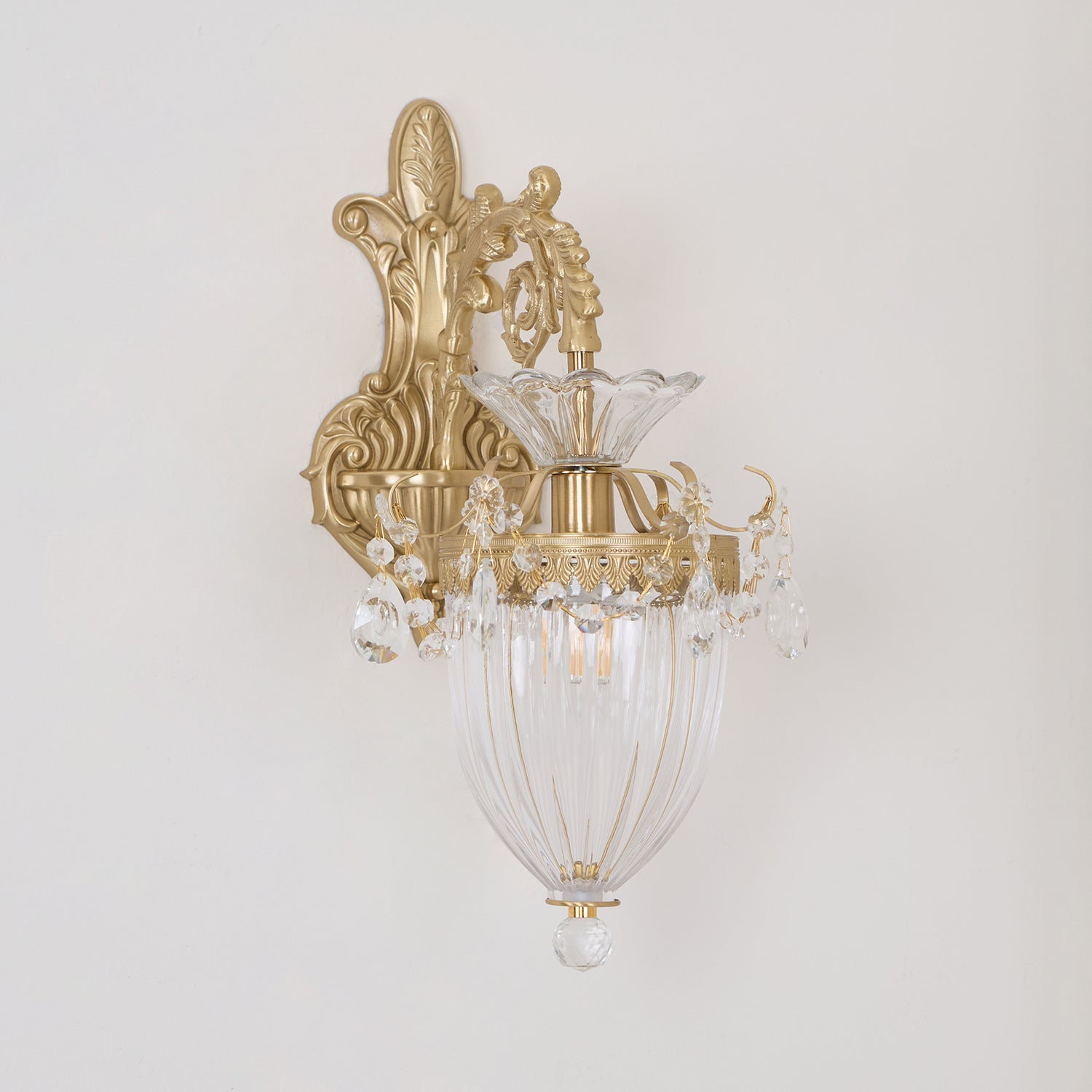 Elosia Gold Double Wall Lamp - Letslighting