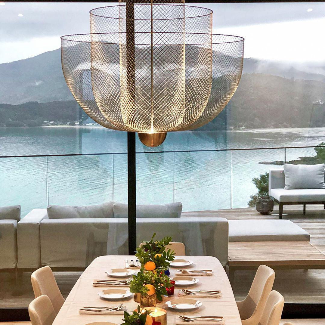 Lustra Chandelier Meshmatics Hanging Radiant - Letslighting