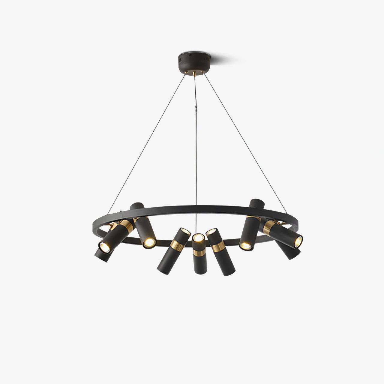 Nova Industrial Acrylic Chandelier - Letslighting