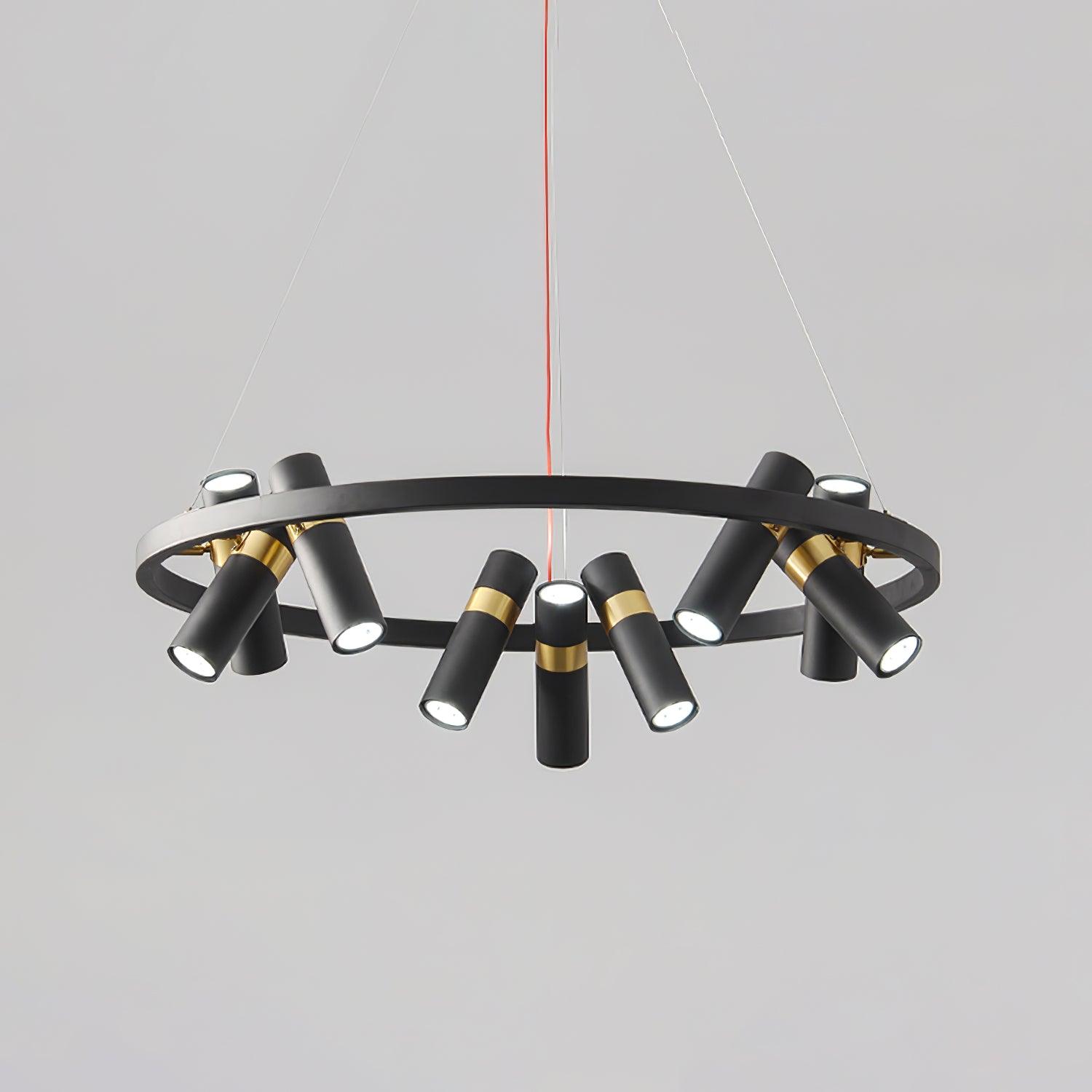 Nova Industrial Acrylic Chandelier - Letslighting