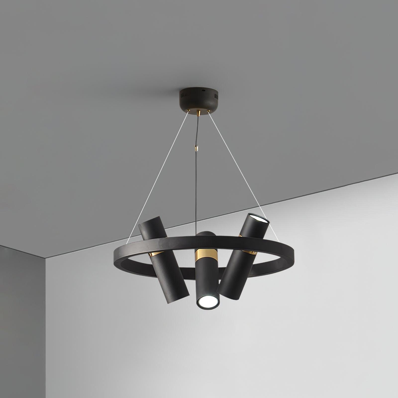Nova Industrial Acrylic Chandelier - Letslighting