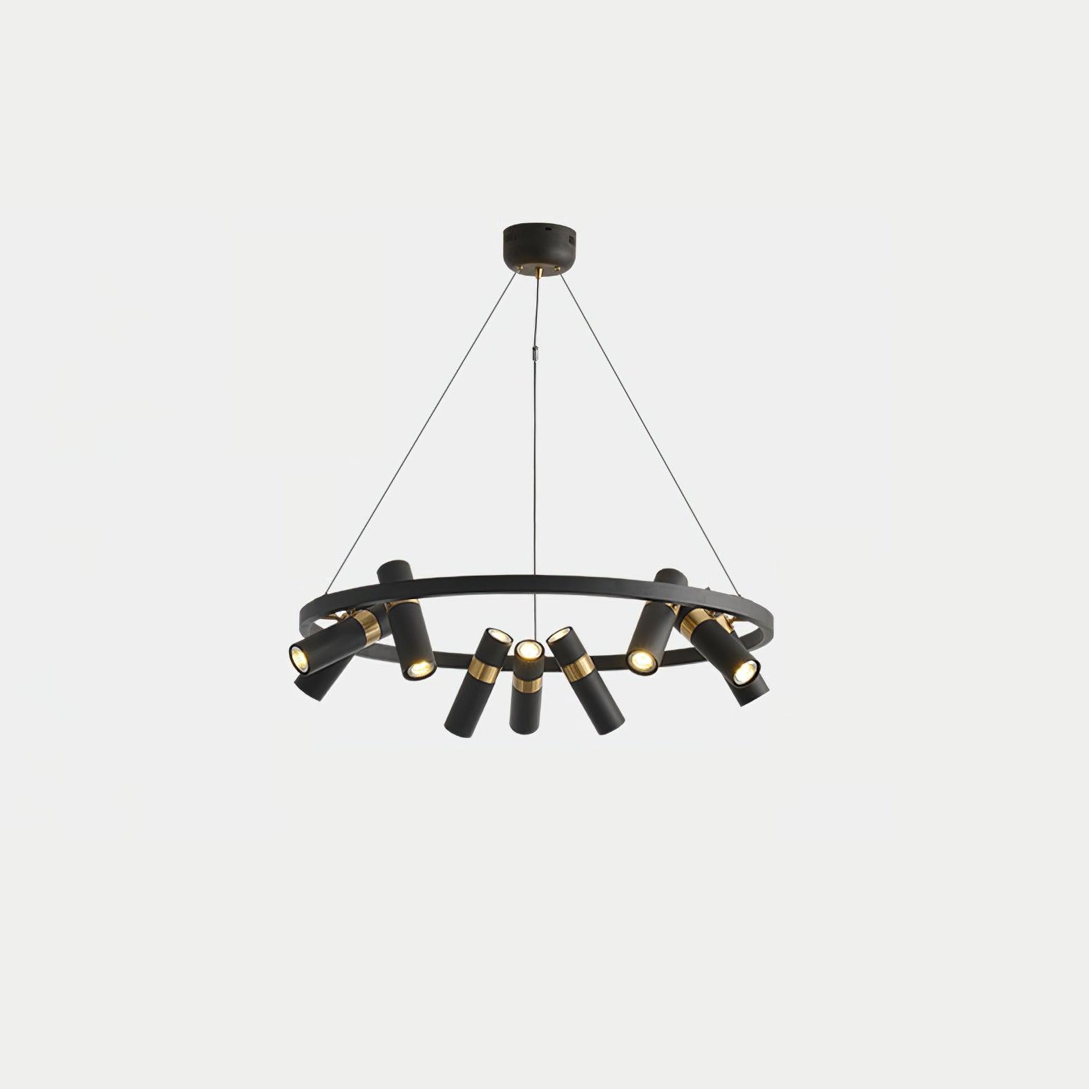 Nova Industrial Acrylic Chandelier - Letslighting