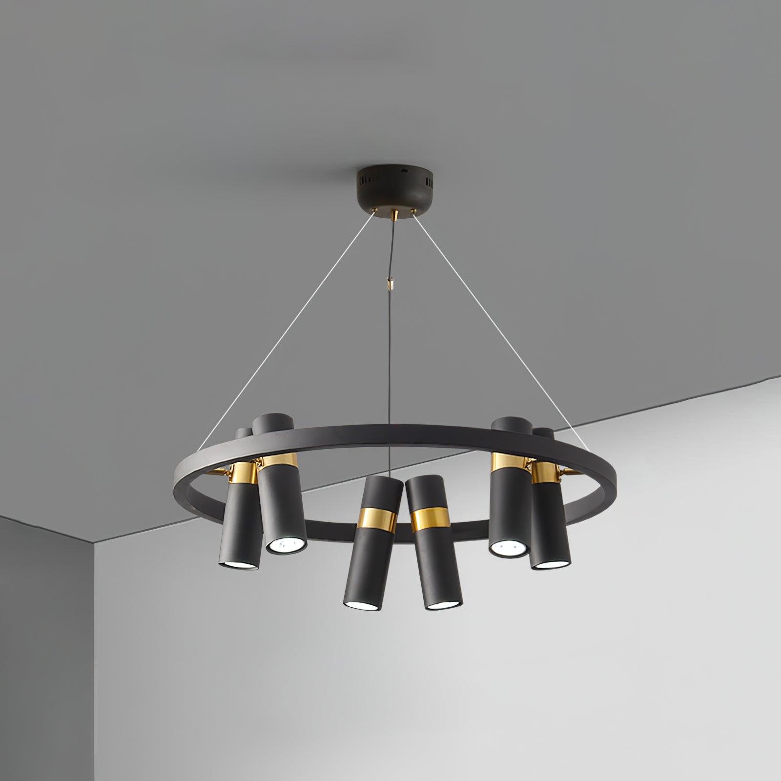 Nova Industrial Acrylic Chandelier - Letslighting