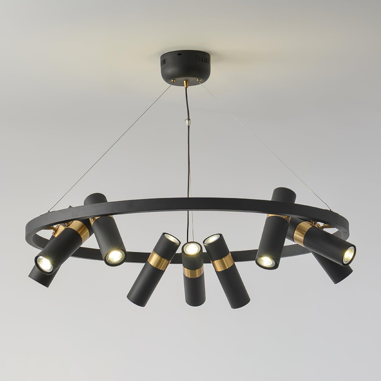 Nova Industrial Acrylic Chandelier - Letslighting