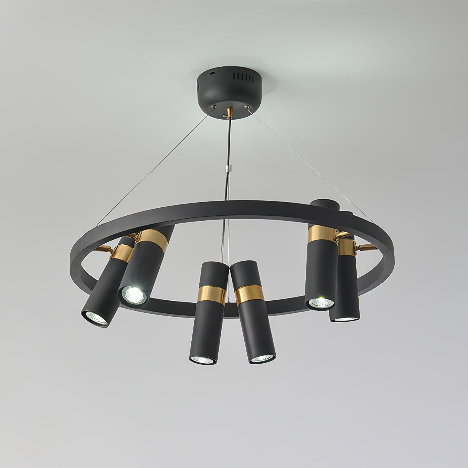 Nova Industrial Acrylic Chandelier - Letslighting