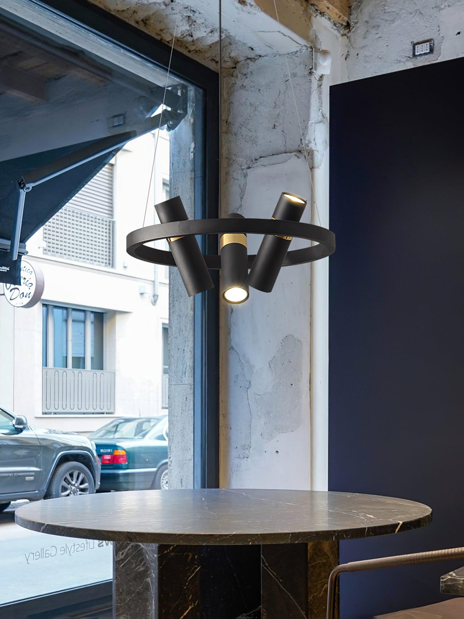 Nova Industrial Acrylic Chandelier - Letslighting