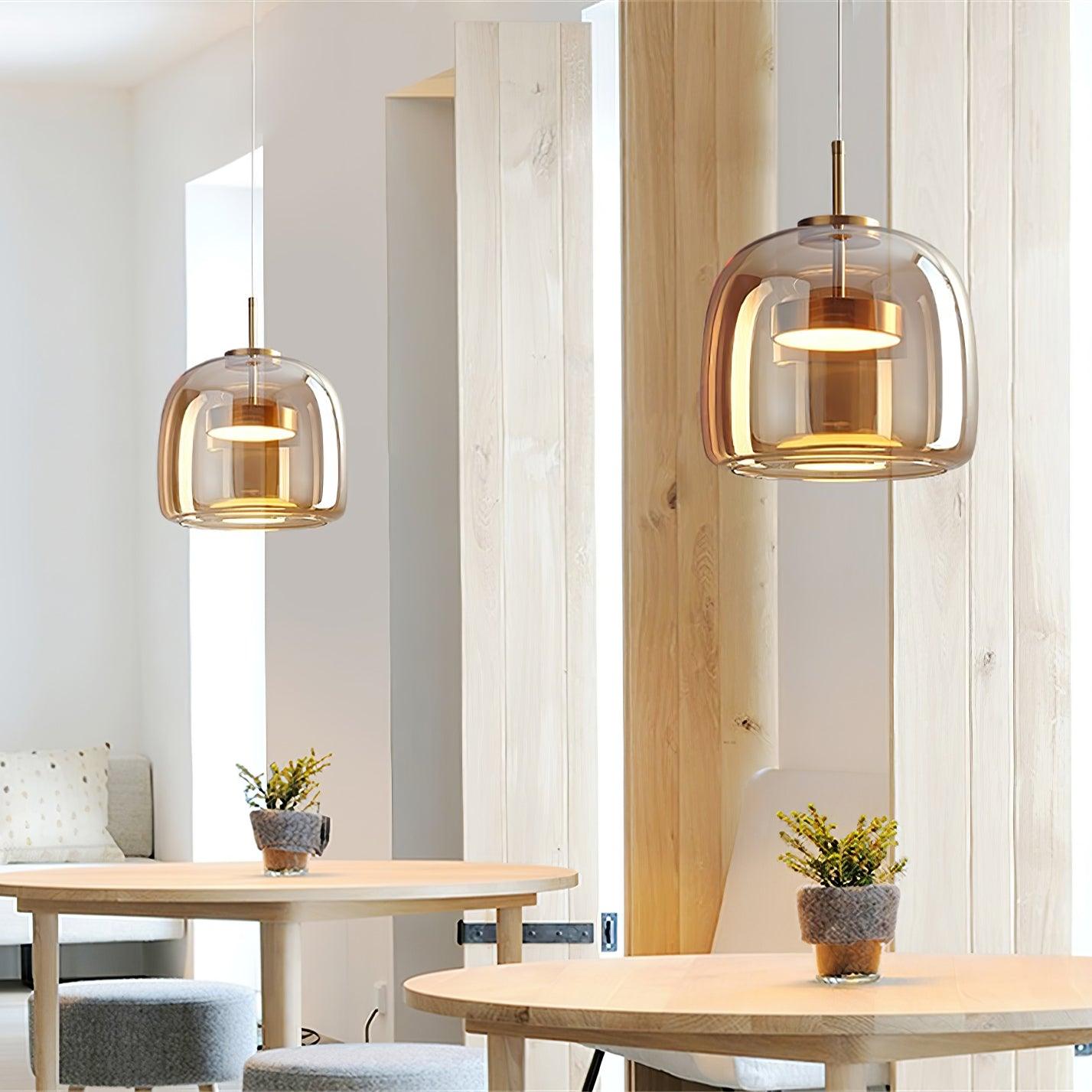 Obsidian Modern Glass Pendant Lamp - Letslighting