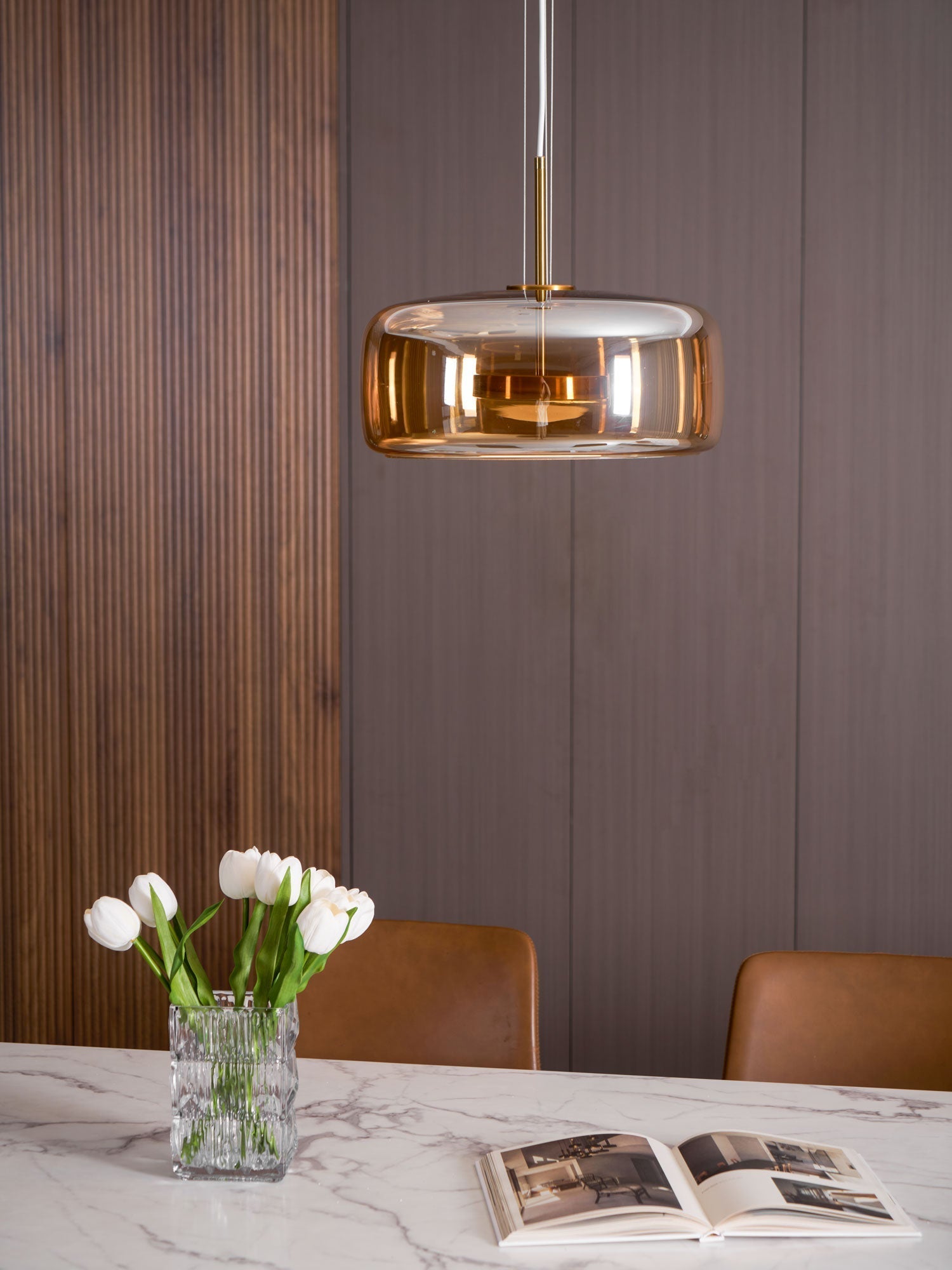 Obsidian Modern Glass Pendant Lamp - Letslighting
