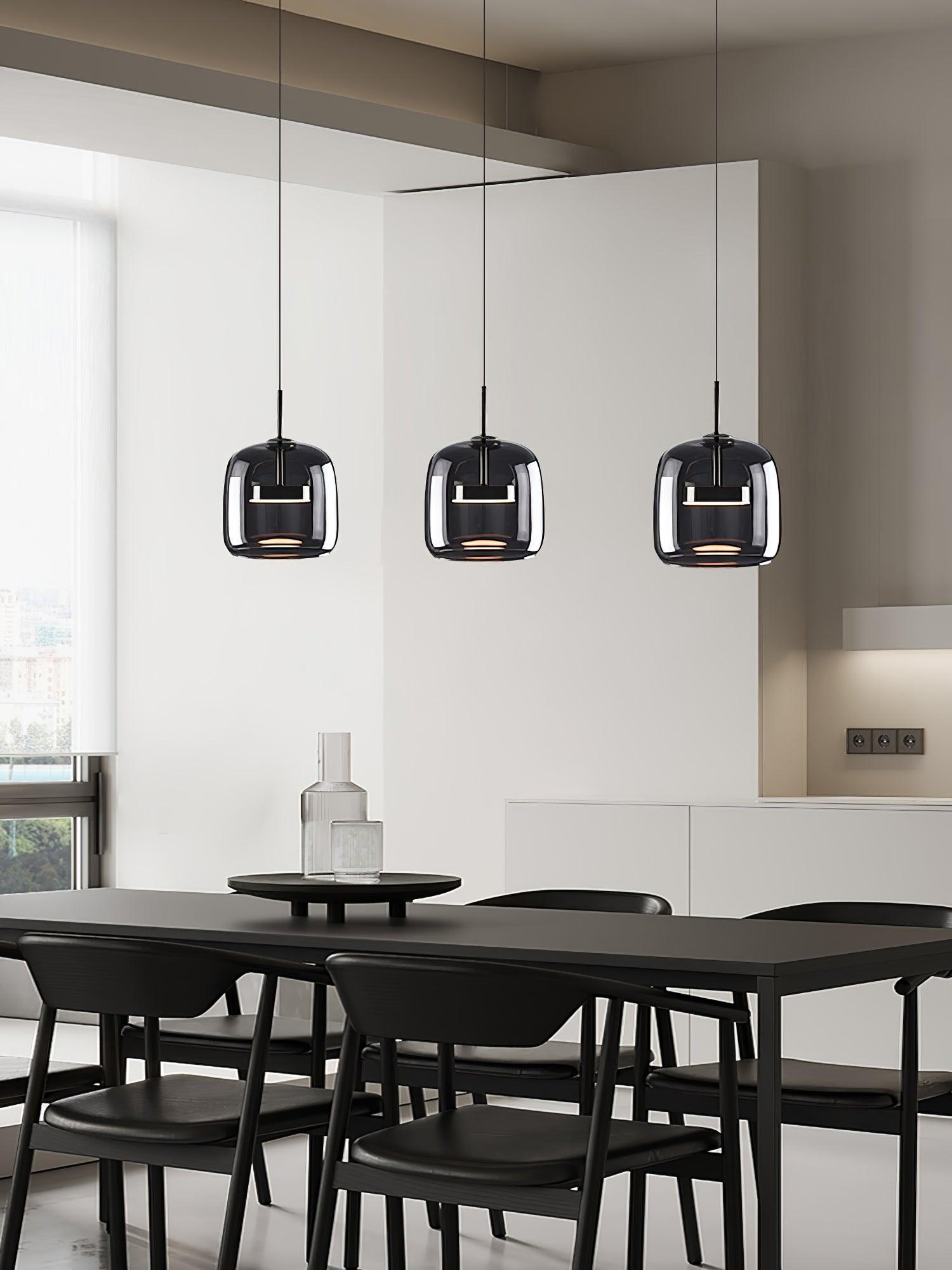 Obsidian Modern Glass Pendant Lamp - Letslighting
