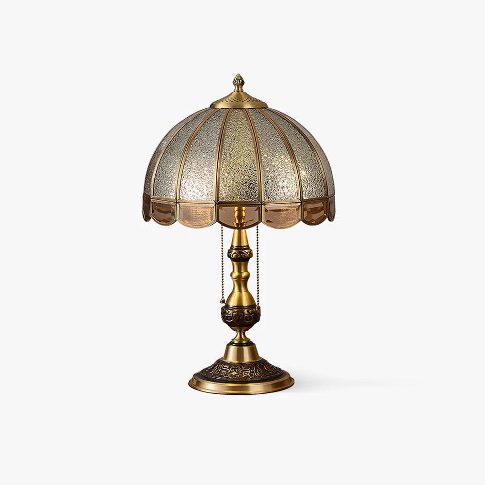 Brillix Brass & Glass Glam Table Lamp - Letslighting