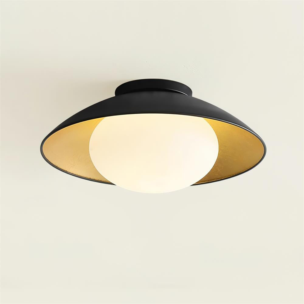 Ceiling Light Canopy Glass Globe Modern Minimalist - Letslighting