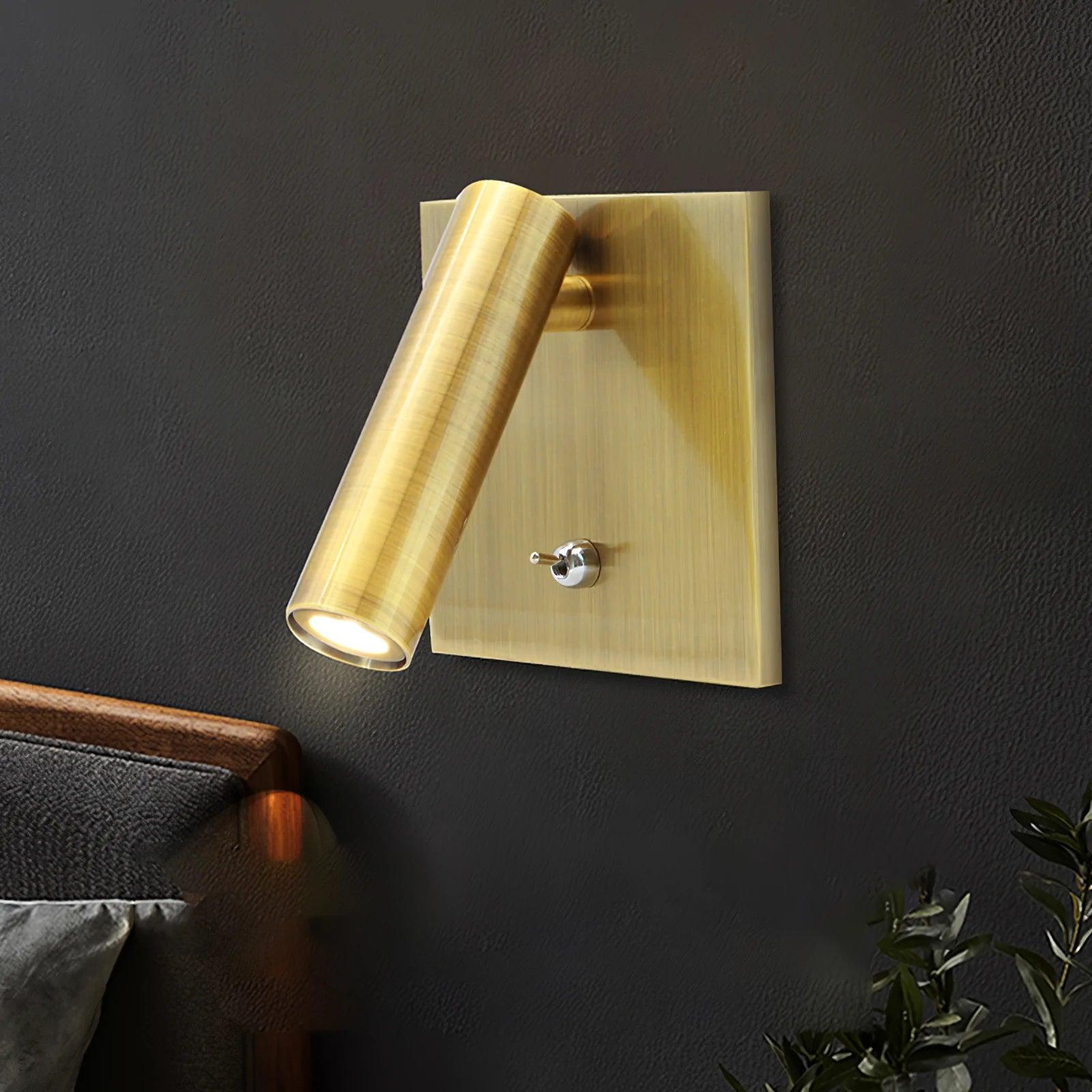 Astra Micro Square Switched Sconce Spotlight - Letslighting
