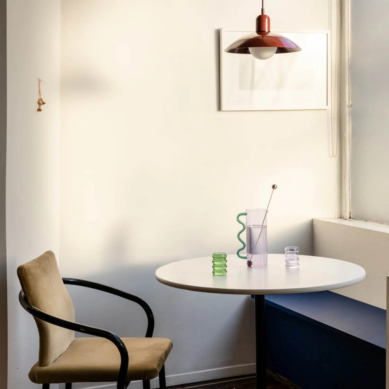 Valentina Modern Pendant Light Metal Bedroom Dining Room