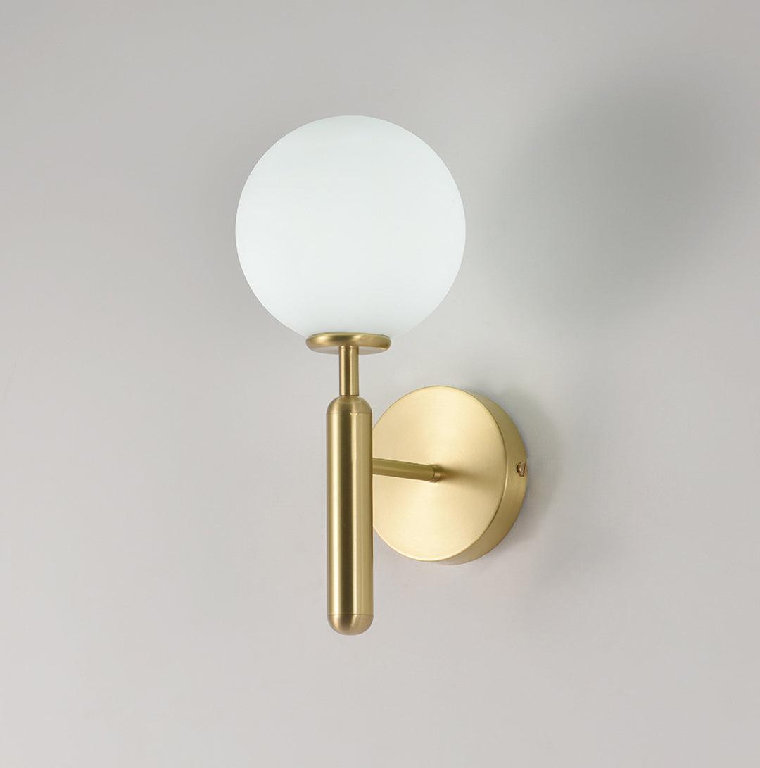 Ilirila Modern Minimalist Brass Glass Wall Light - Letslighting