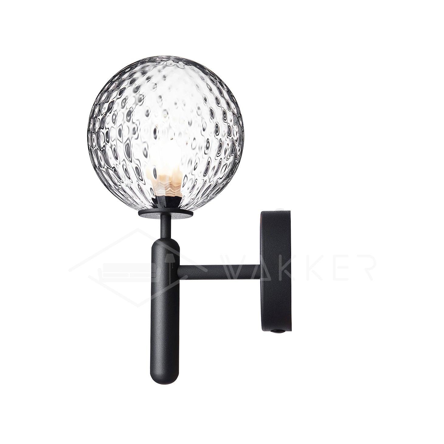 Ilirila Modern Minimalist Brass Glass Wall Light - Letslighting