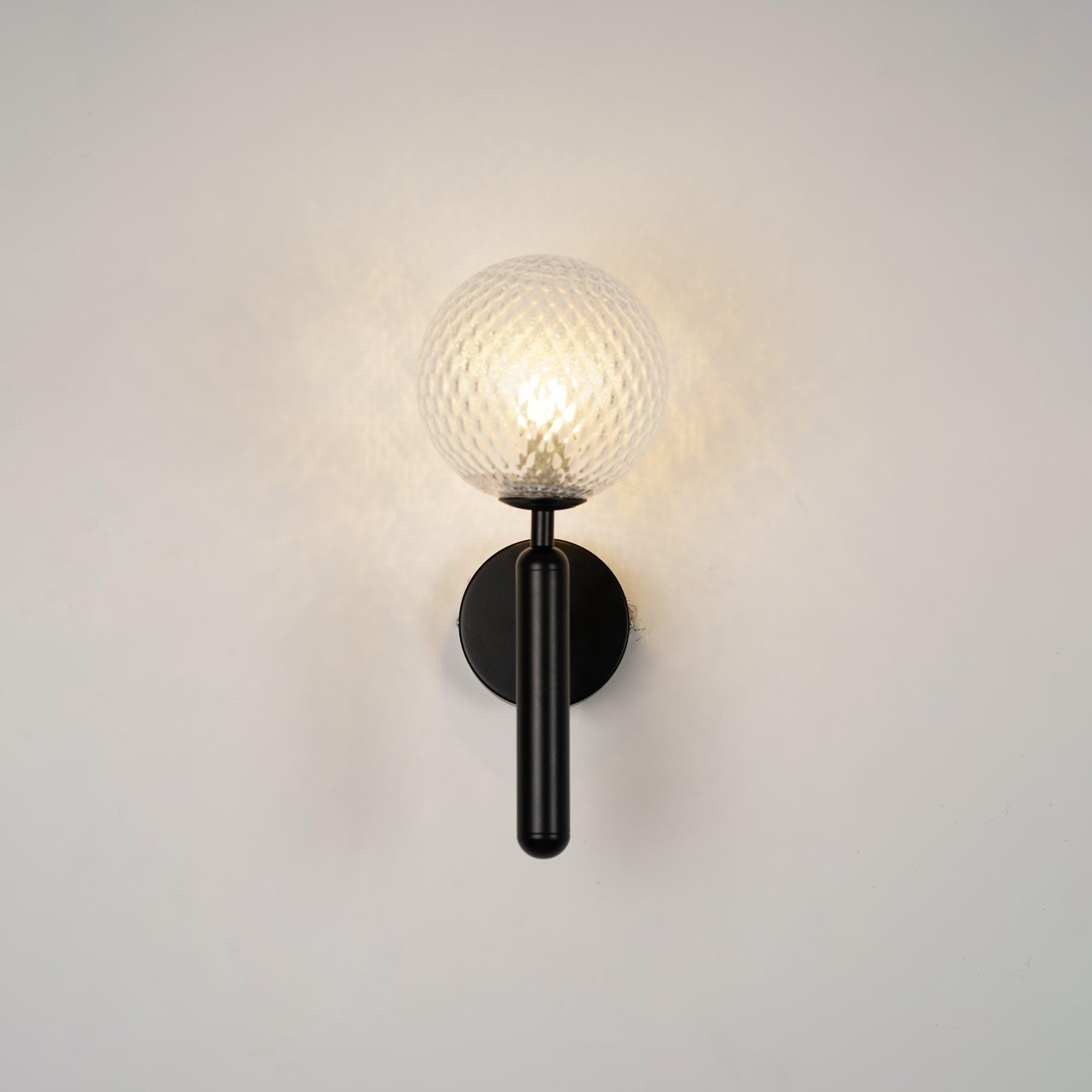 Ilirila Modern Minimalist Brass Glass Wall Light - Letslighting