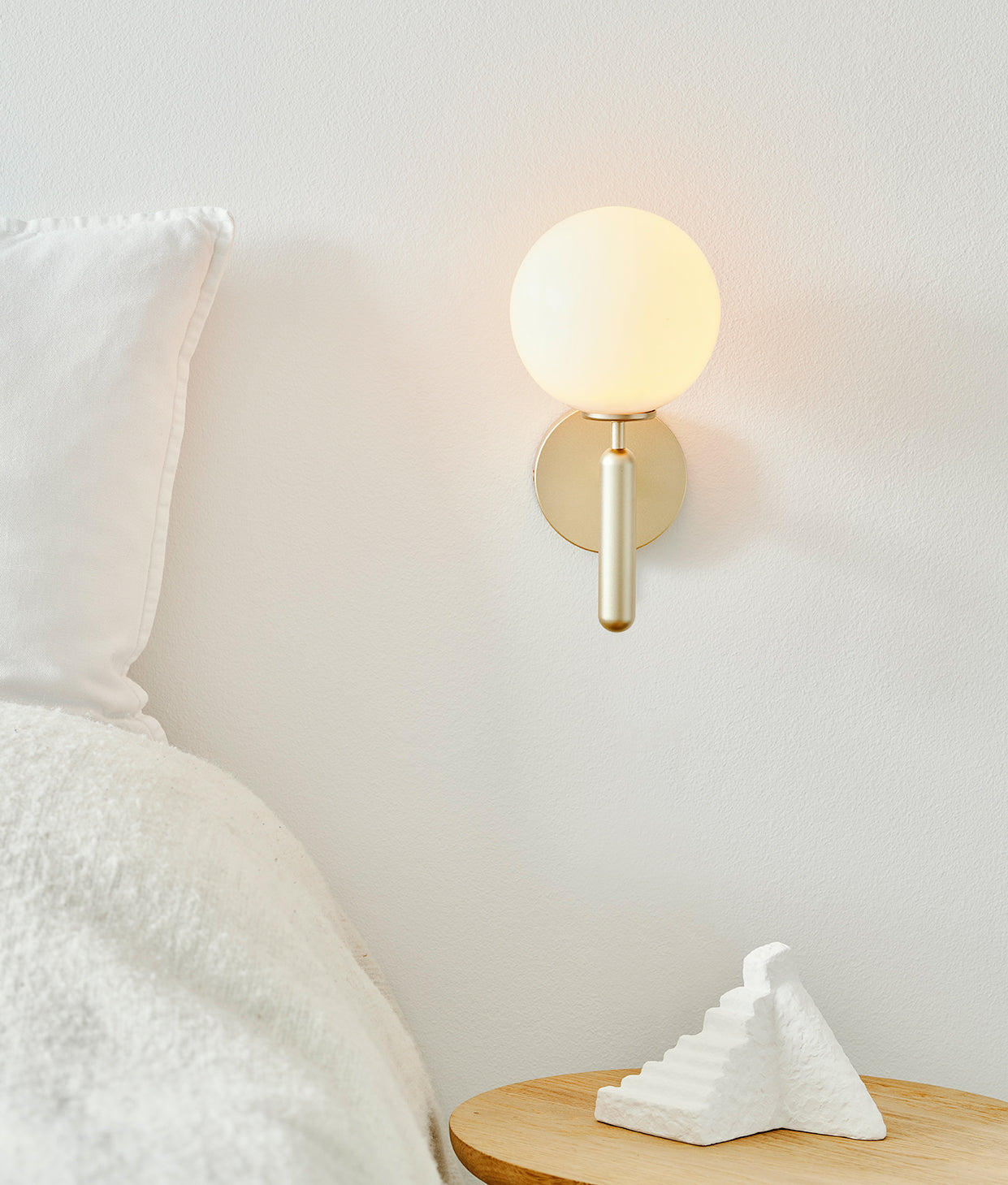 Culorara Modern Minimalist Brass Wall Lamp - Letslighting