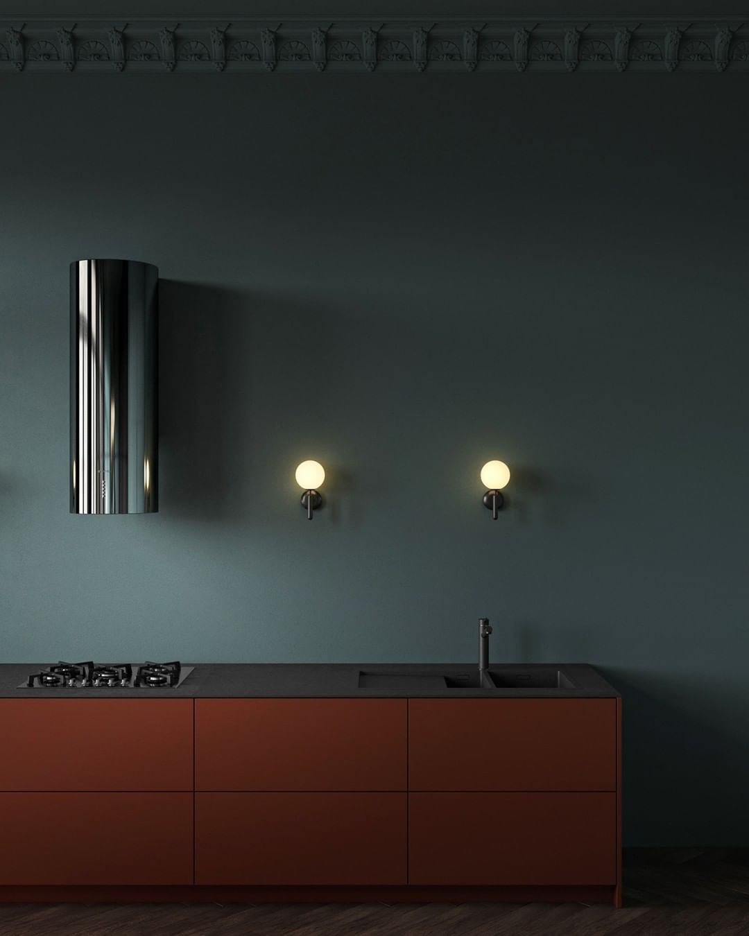 Ilirila Modern Minimalist Brass Glass Wall Light - Letslighting