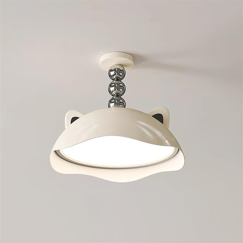 Miki Ceiling Light Cat Ears Shiny Orbs Playful - Letslighting
