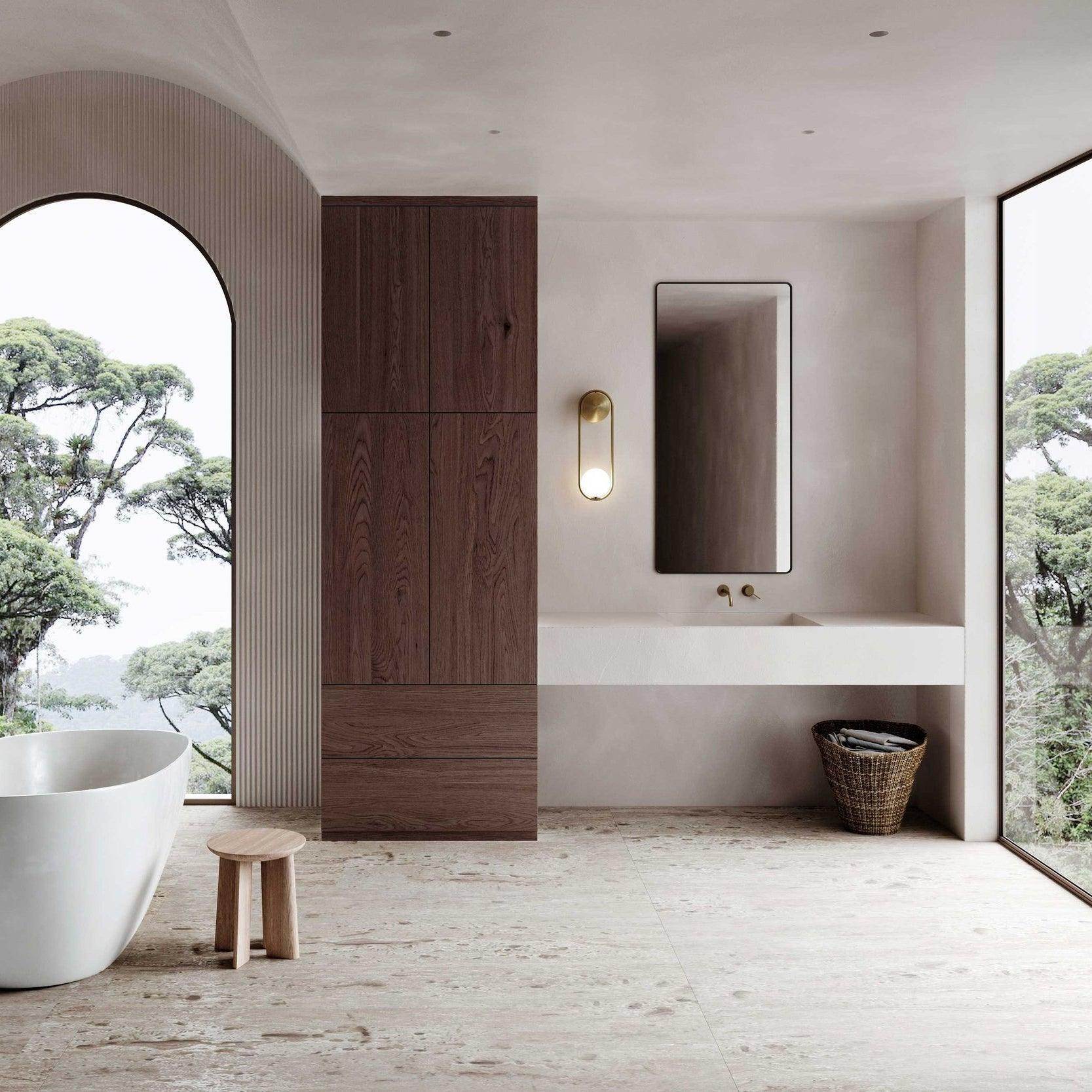 Radiain Brass Minimalist Wall Lamp - Letslighting