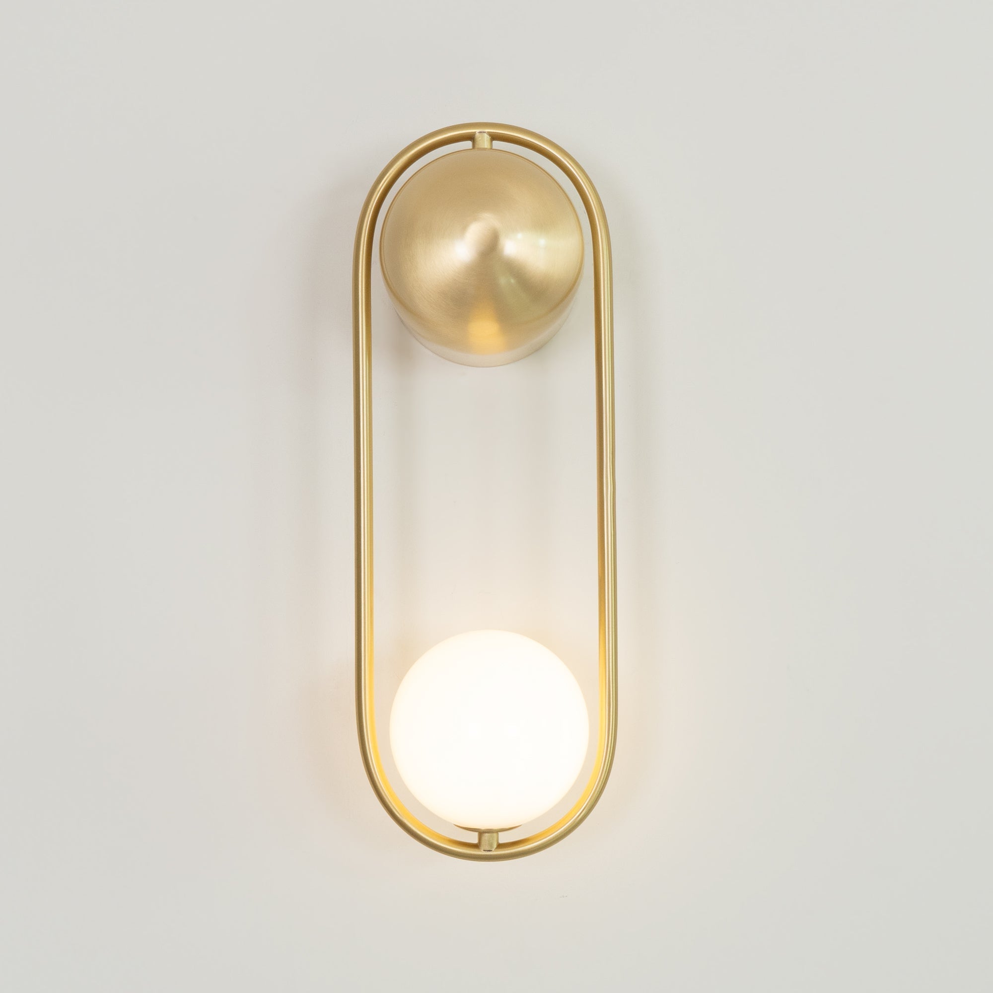 Radiain Brass Minimalist Wall Lamp - Letslighting