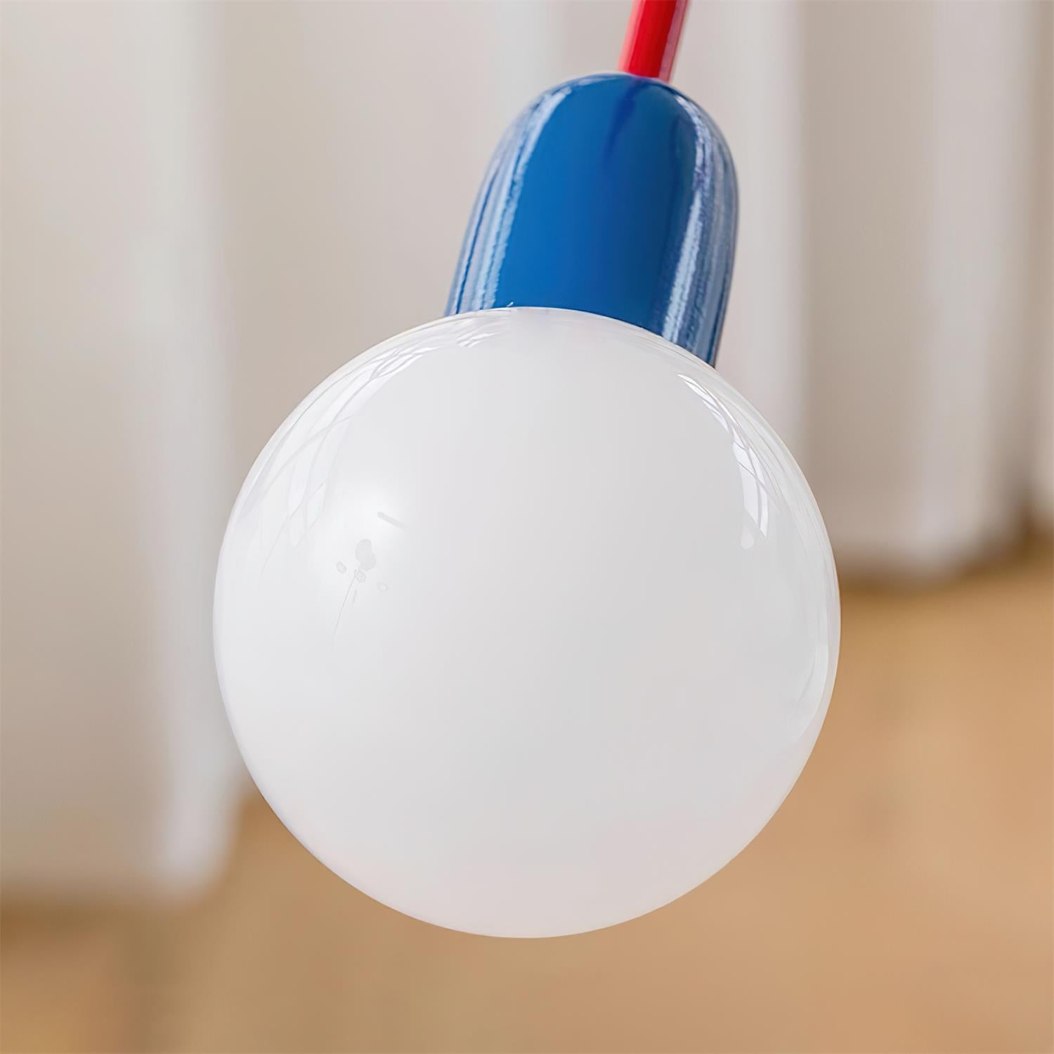 Chandelier Heart-Shaped Arms Colorful Playful Artistic - Letslighting