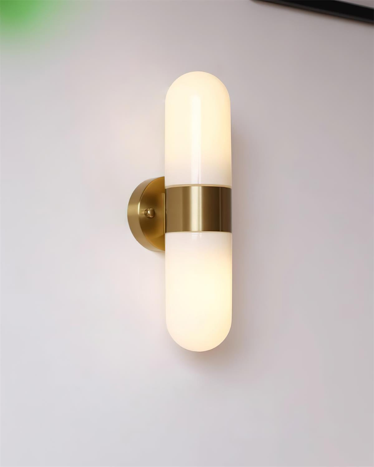 Wall Lamp Glass Modern Minimalist Vertical Sconce for Bedroom - Letslighting
