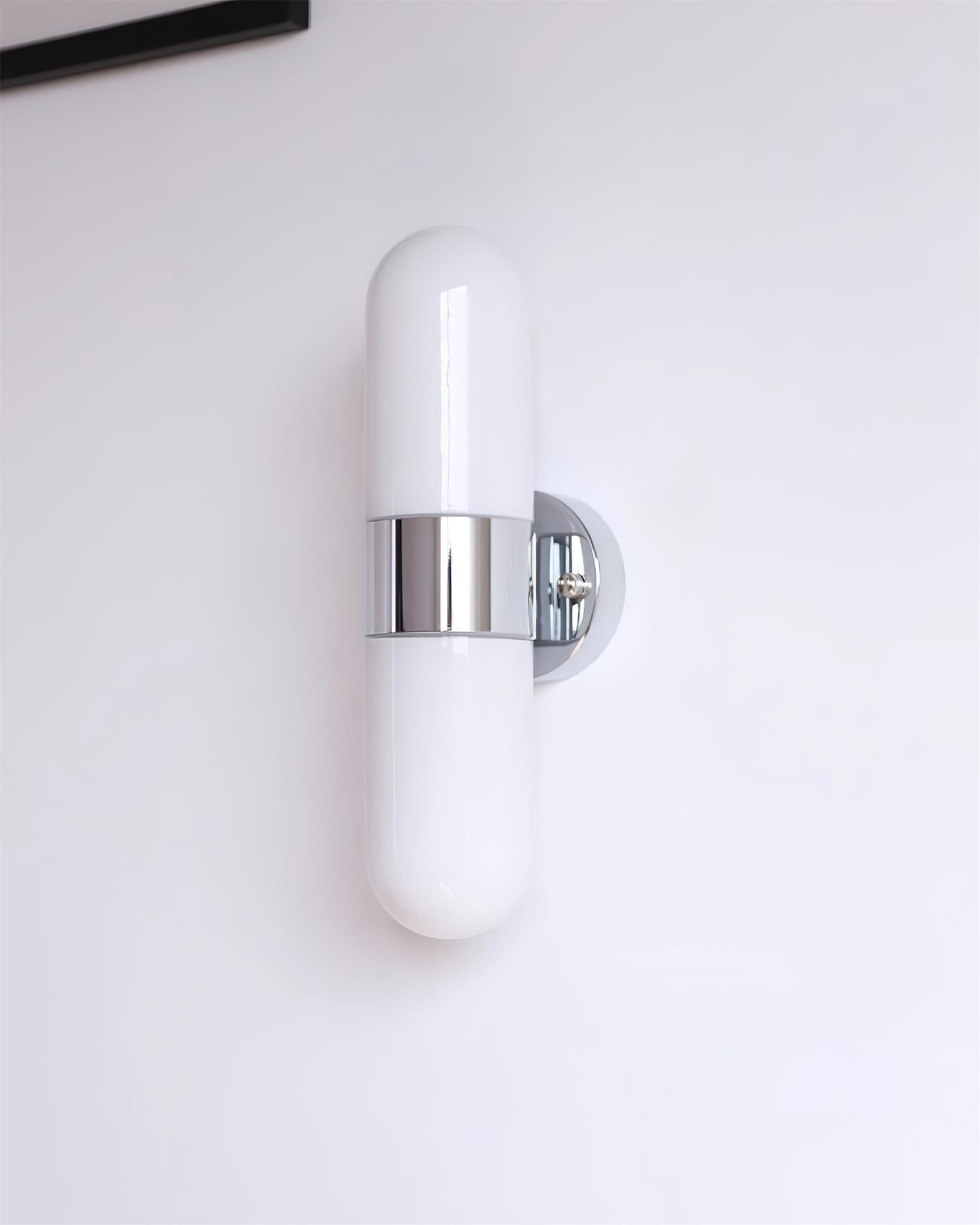 Wall Lamp Glass Modern Minimalist Vertical Sconce for Bedroom - Letslighting