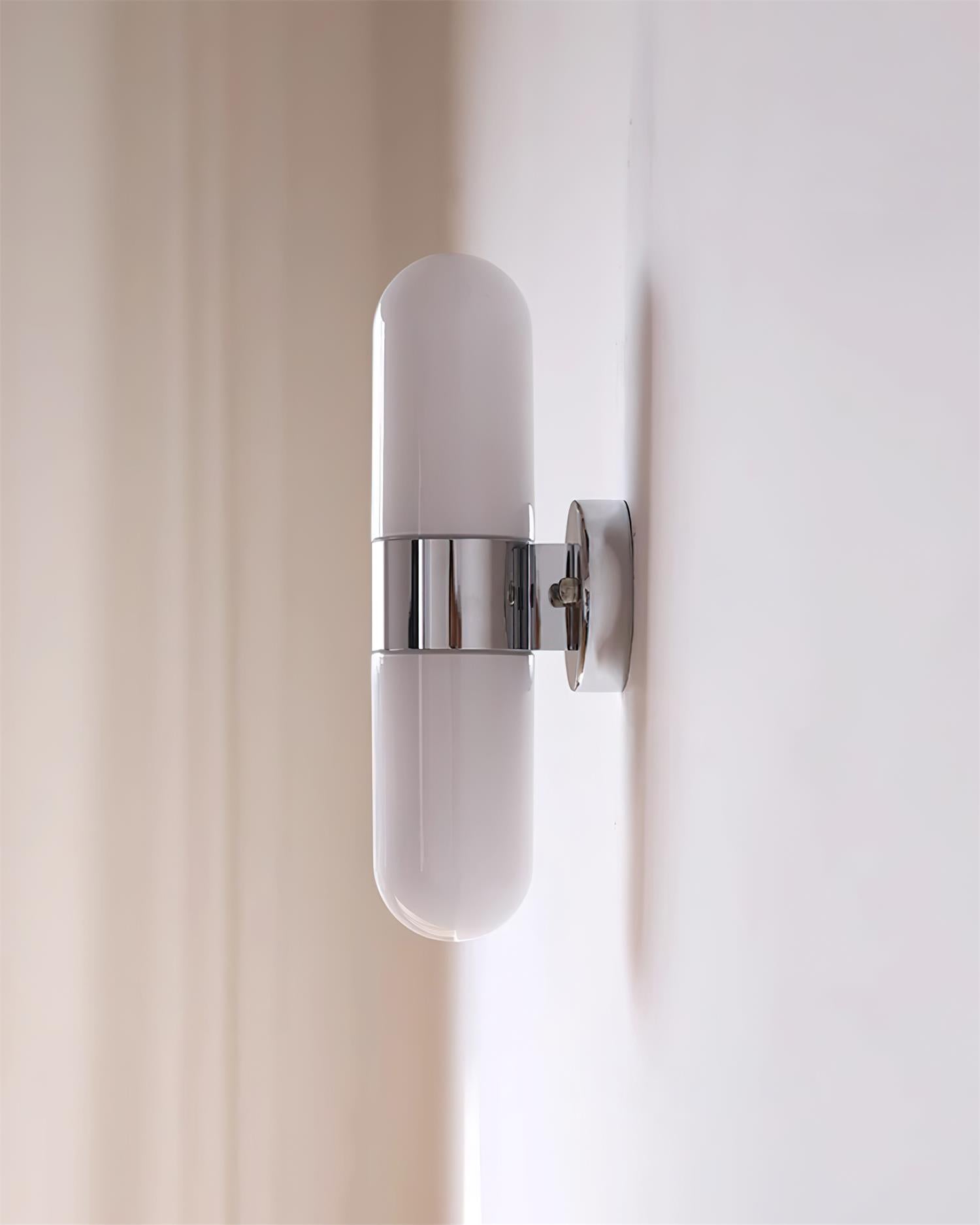 Wall Lamp Glass Modern Minimalist Vertical Sconce for Bedroom - Letslighting