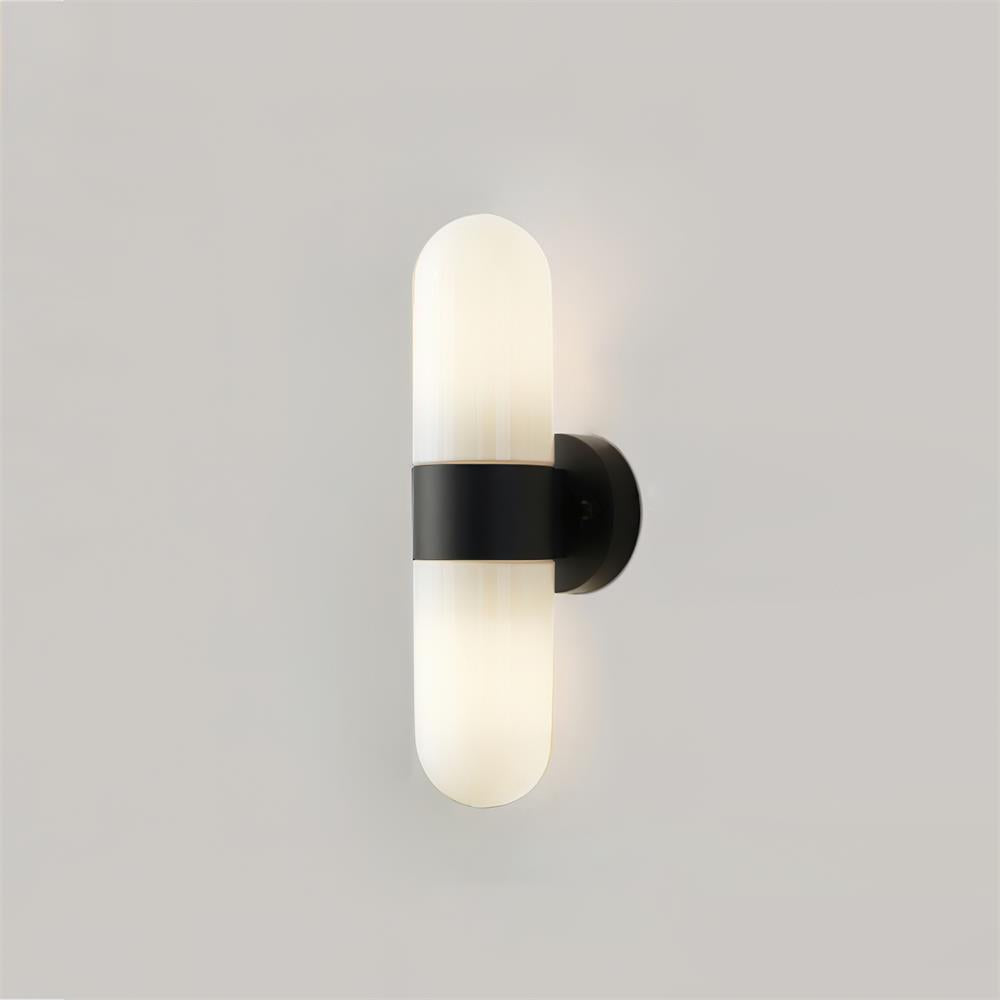 Wall Lamp Glass Modern Minimalist Vertical Sconce for Bedroom - Letslighting