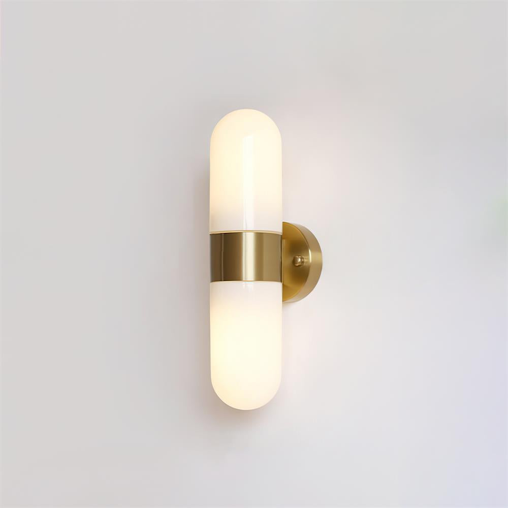 Wall Lamp Glass Modern Minimalist Vertical Sconce for Bedroom - Letslighting