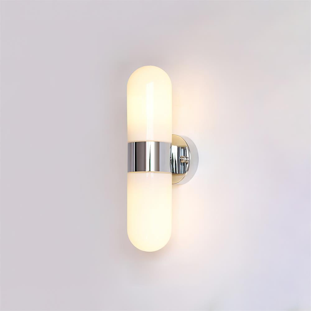 Wall Lamp Glass Modern Minimalist Vertical Sconce for Bedroom - Letslighting