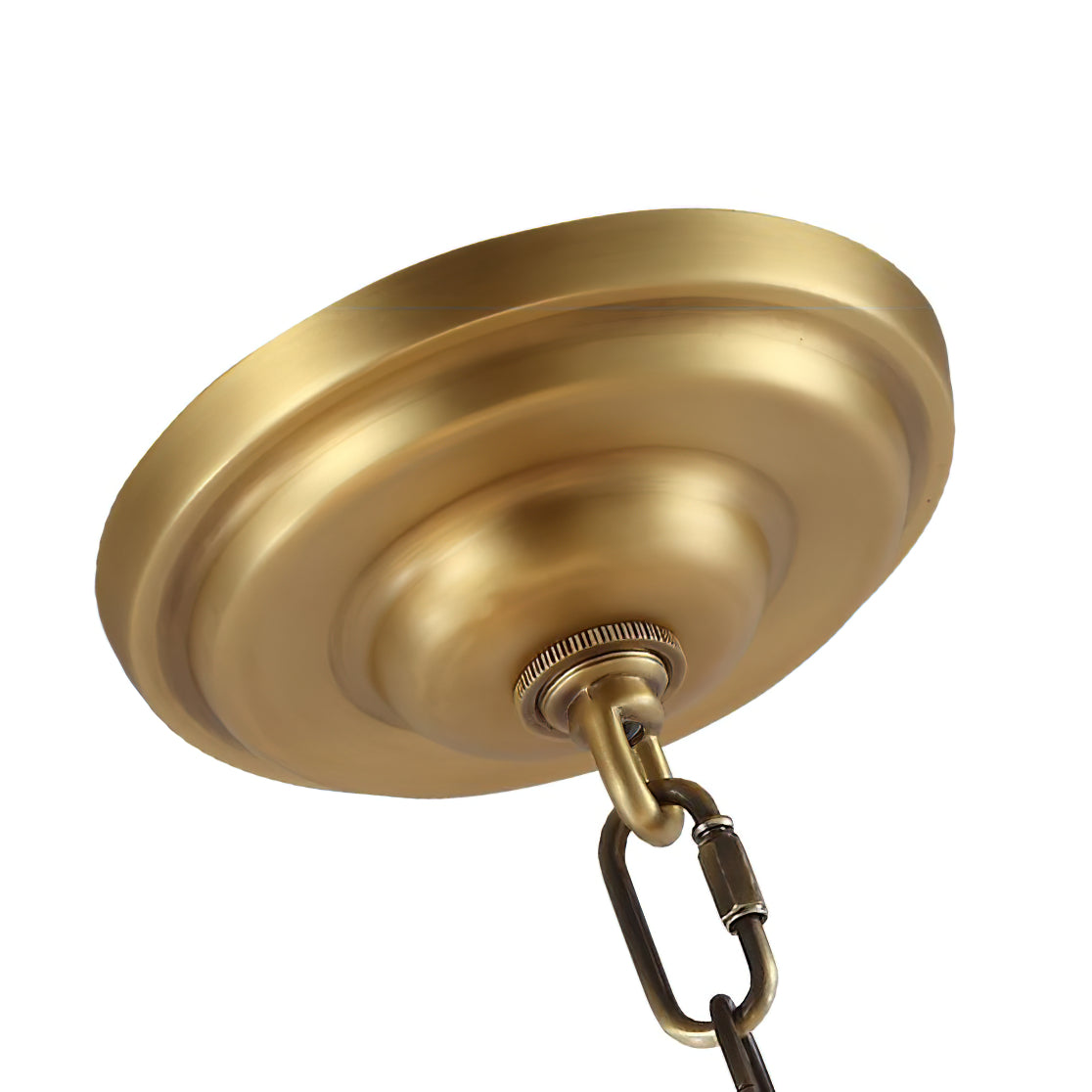 Ilsolen Postmodern Luxury Brass Glass Chandelier - Letslighting