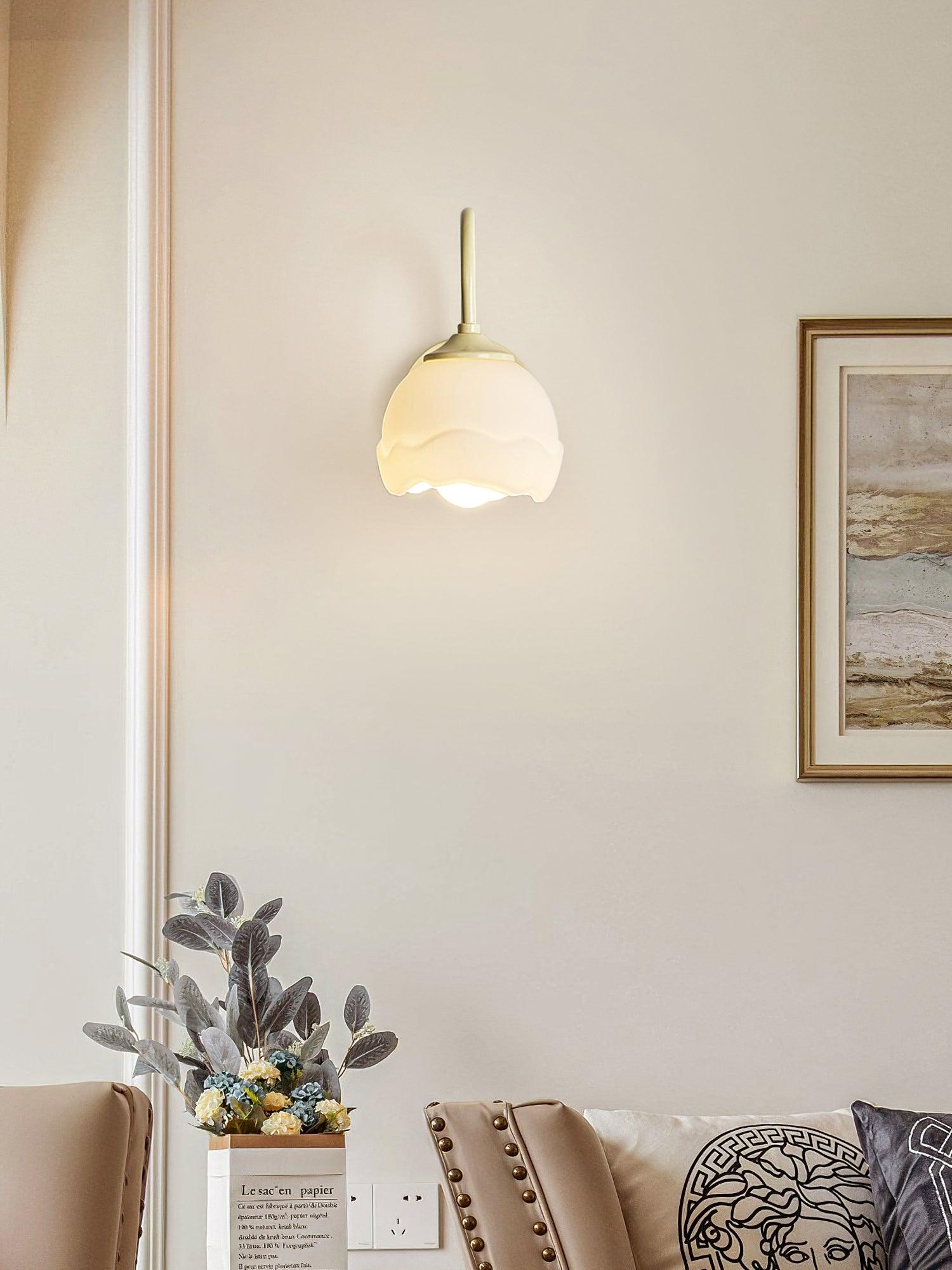 Ellace Glass Elegant Wall Lamp - Letslighting