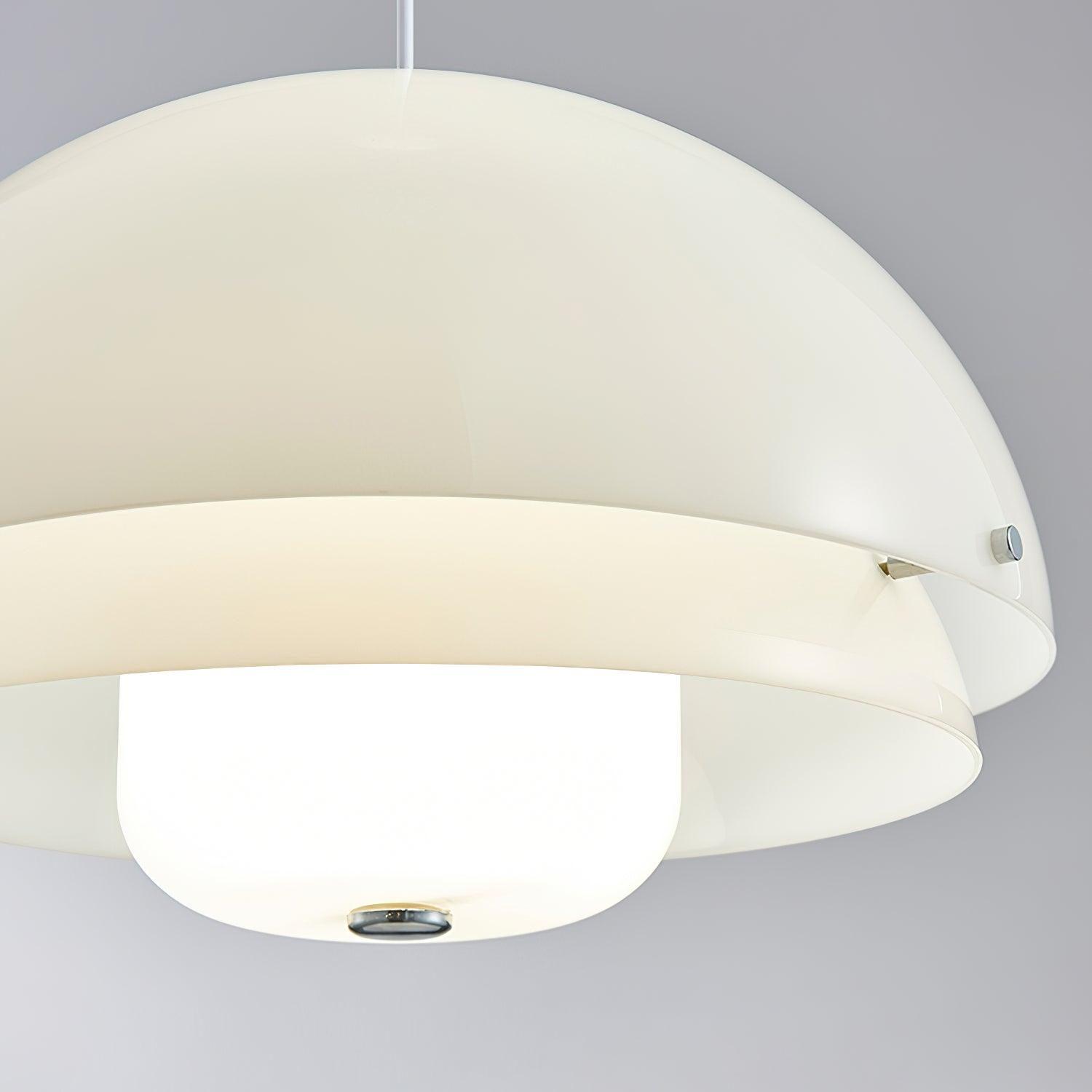 Cuthean Unique Milk White Glass Pendant Lamp - Letslighting