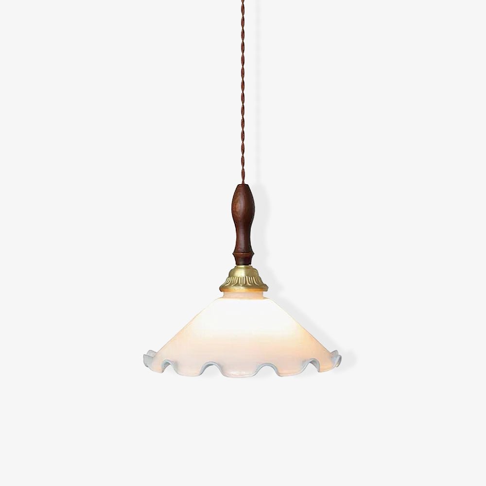 Floria Milky Flower Pendant Light - Letslighting