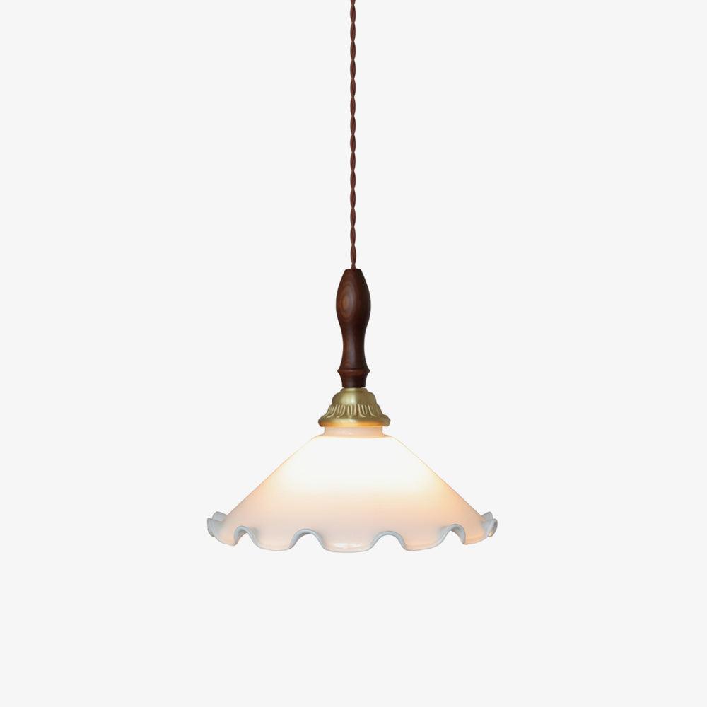 Floria Milky Flower Pendant Light - Letslighting