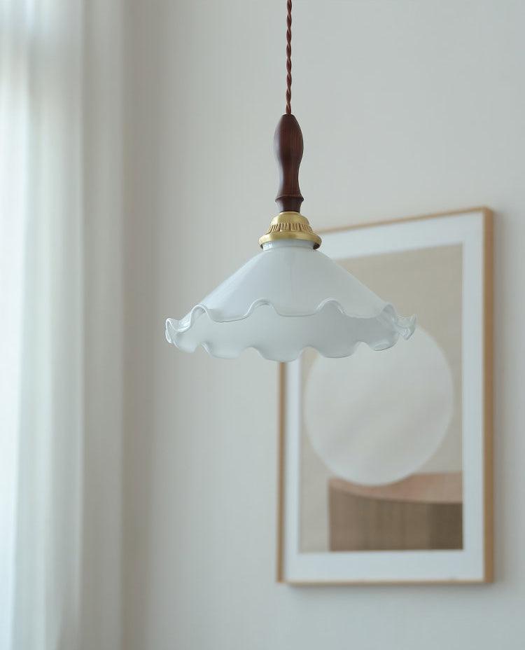 Floria Milky Flower Pendant Light - Letslighting