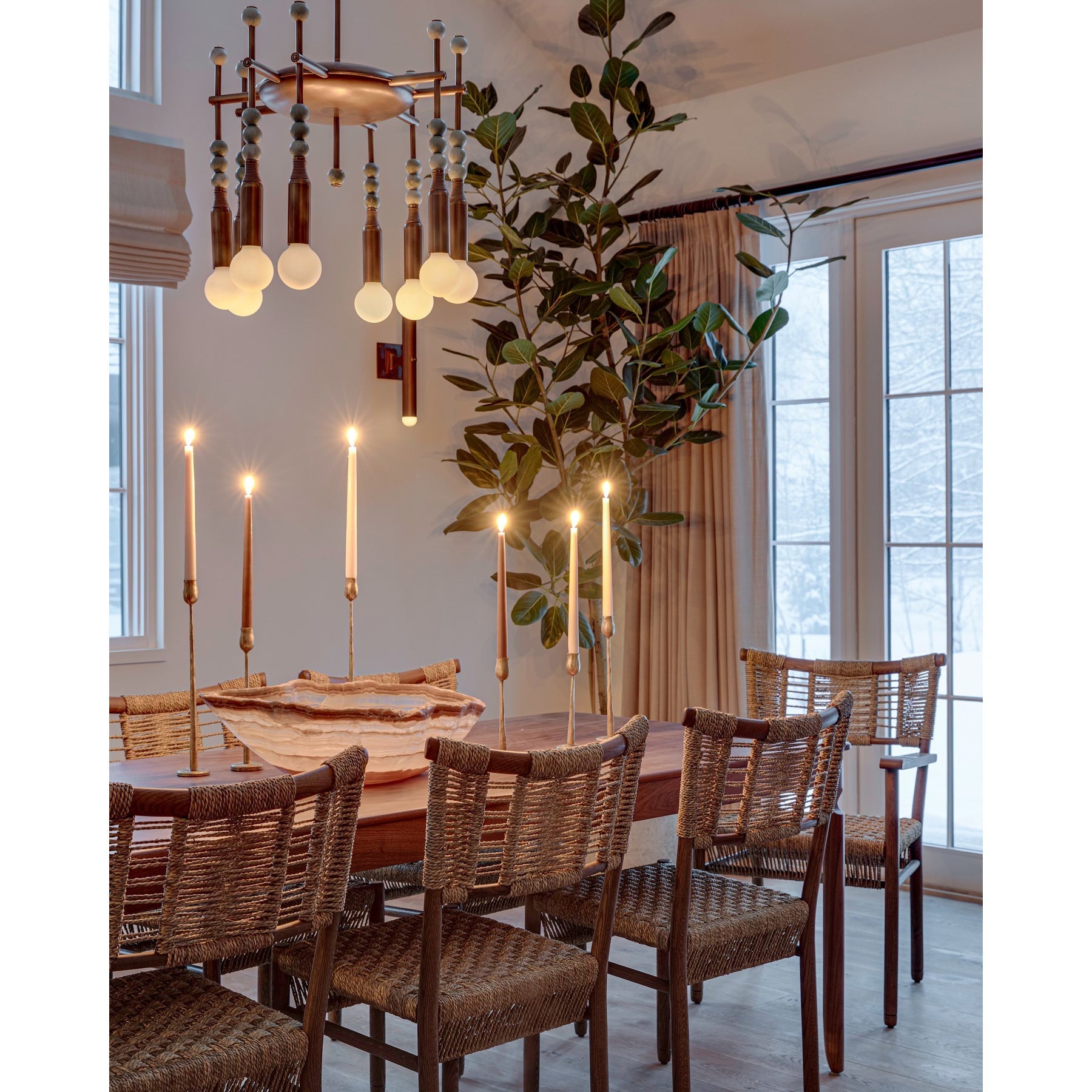 Esoleth Traditional Premium Elegance Marble Chandelier - Letslighting