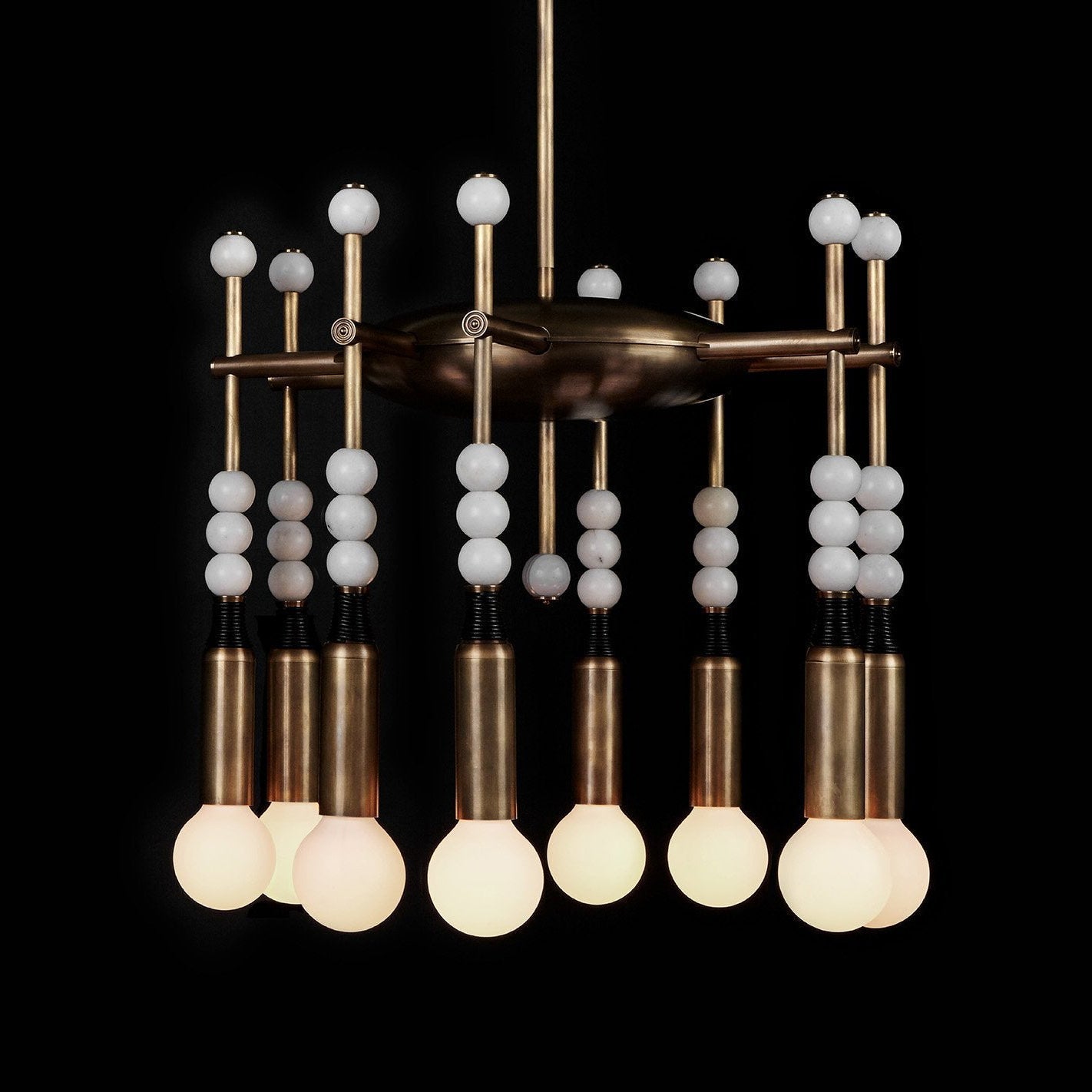 Esoleth Traditional Premium Elegance Marble Chandelier - Letslighting