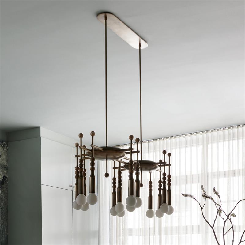 Esoleth Traditional Premium Elegance Marble Chandelier - Letslighting