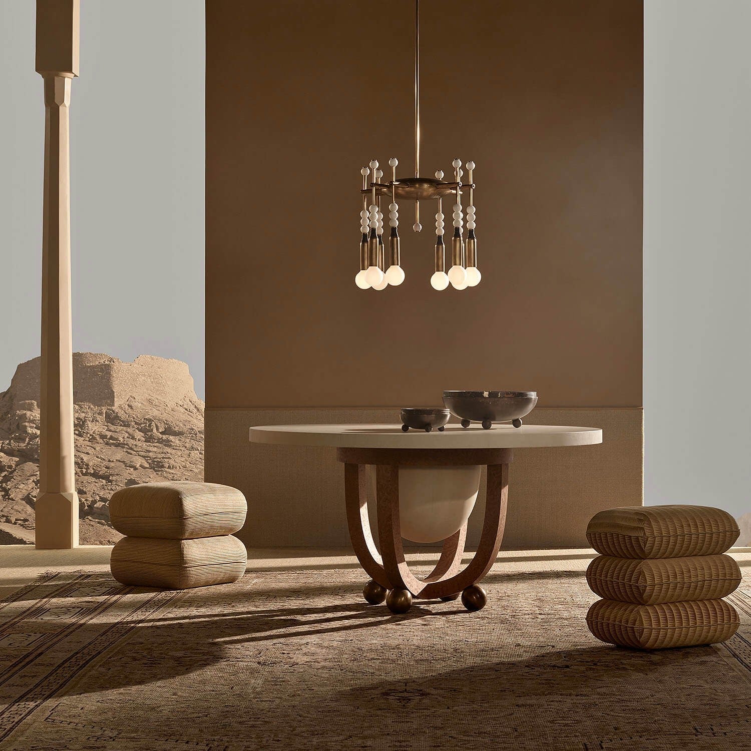 Esoleth Traditional Premium Elegance Marble Chandelier - Letslighting