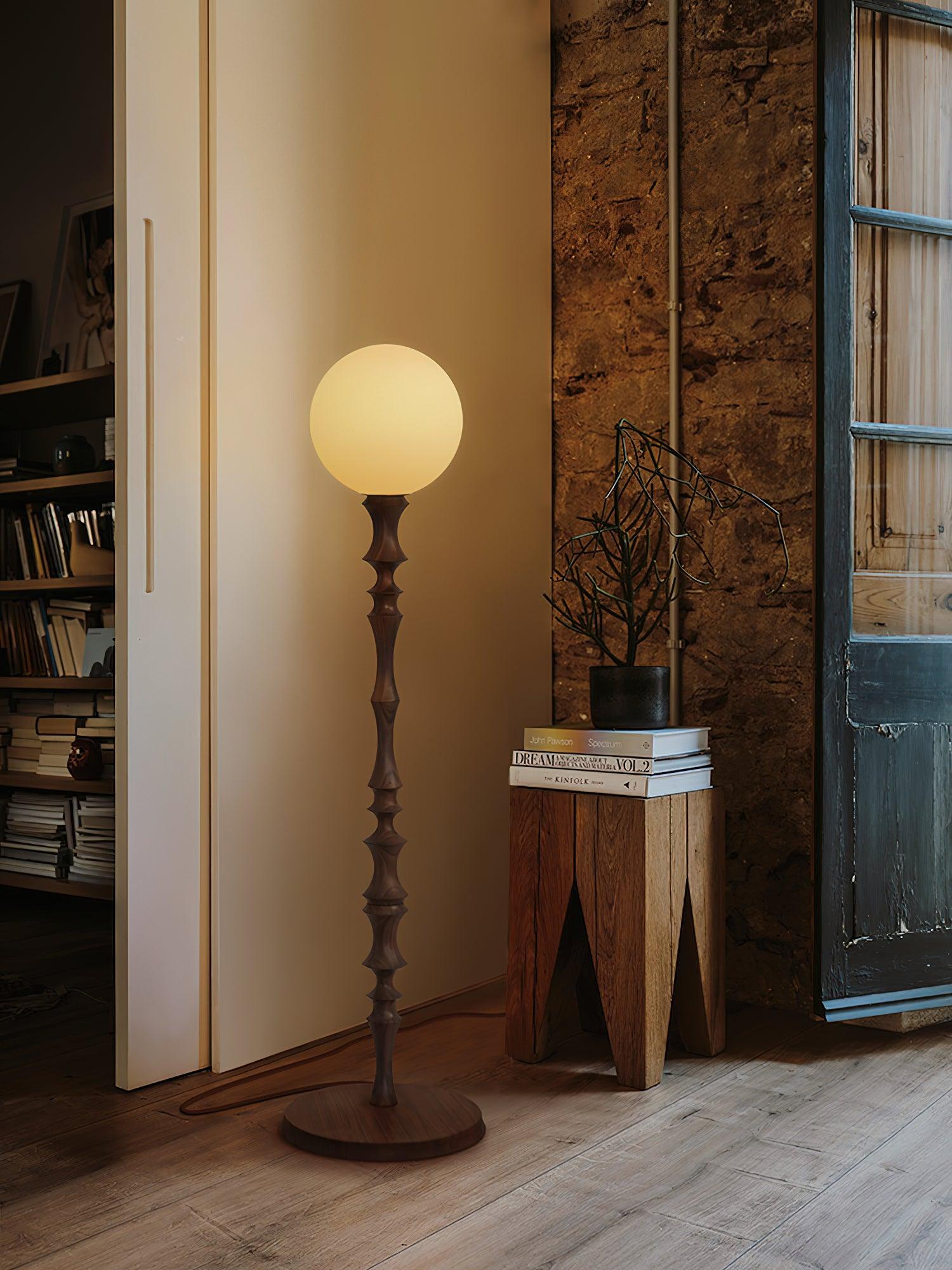 Spire Elegant Wood Floor Lamp - Letslighting
